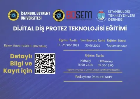 Dijital Diş Teknolojisi Eğitimi